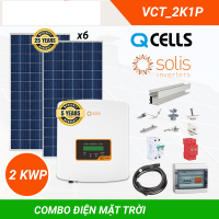 Bộ Điện NLMT Áp Mái 2KWP Lưu Trữ